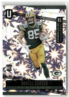 2019 Panini Unparalleled #186 Robert Tonyan Impact #/75 Rookie - Image 1 of 2