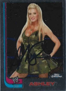 ASHLEY MASSARO  (+2019) - Wrestler / Survivor - WWE - Autograph Trading Card - Picture 1 of 1