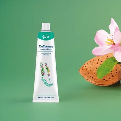 Crema Piedi Just Pedicream Nuova 100ml Pelle Secca, emorroidi, mani secche  - Immagine 1 di 4