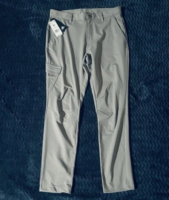 Adidas Adicross Golf Jogger Pants Mens 32X32 Gray Pockets Stretch Wicking - Image 1 of 4