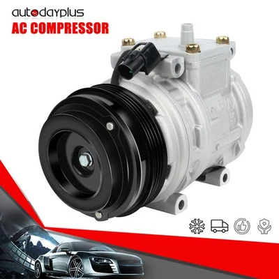?A/C Compressor W/Clutch For 1996-2004 For Toyota T100 For Tacoma 2.7L CO 21009C - Image 1 of 4