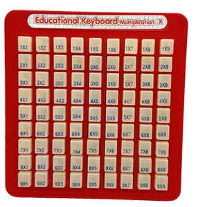 Educational Keyboard Multiplication X Times Table PRESS & Learn Homeschool - Picture 1 of 12