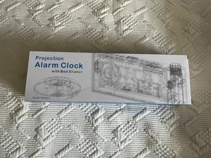 Projektionswecker mit Bed Shaker von Mesqool | NEU - Bild 1 von 3