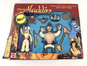 Disney Aladdin Action Figur Spielset Vintage Ali Genie Abu Toys Mattel 5303R NOS - Bild 1 von 8