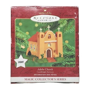 Hallmark Keepsake 2000 “Adobe Church” Magic 3rd In Candlelight Services NUEVO - Imagen 1 de 4