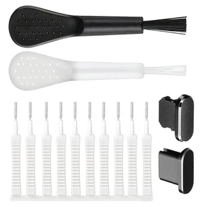 Telefonanschluss-Reinigungskit 13pcs Anti-Rutsch-Ladeanschluss-Reinigung Pinsel - Afbeelding 1 van 14