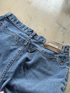 Vintage Lawman Jeans Womens 13 Blue High Waist Western  Denim RODEO - Picture 1 of 12