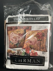 Ehrman Sumba Cushion Front Needlepoint Kit 2002 Canvas 16 x 16" No Instructions - Picture 1 of 6