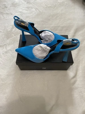 Liliana Maeve-1 Mujer Azul Punta Tobillo Correa Tacones Altos Talla 10 Foto 1 de 4