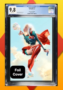 Supergirl #1 Alexander Lozano Foil Variant CGC 9.8 - Liited to 600 Copies - Picture 1 of 4