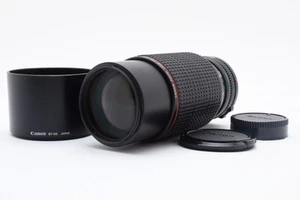 Nuevo objetivo zoom Canon FD NFD 80-200 mm F/4 L MF con capucha y tapas excelente++ de Japón - Imagen 1 de 12