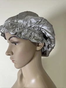 Cappellino/cappello da notte in seta Basic argento taglia unica prezzo consigliato: £ 29 - Foto 1 di 5