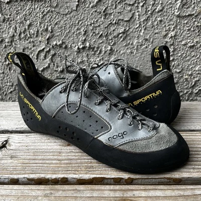 Zapatos La Sportiva Mujer Talla 9 Hombre Talla 8 Nago Escalada Gris Negro Foto 1 de 4
