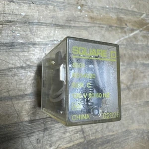 Square D 8501 RS14V20 Relay Socket Assembly 8501NR45 22JS2825-G11 - Picture 1 of 5