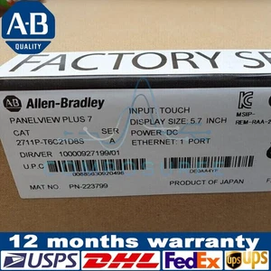 Nuovo AB 2711P-T6C21D8S HMI PanelView più 7 terminali grafici US Free Tax - Foto 1 di 6