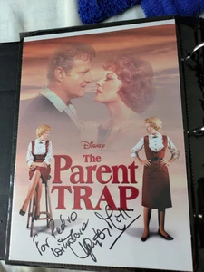 Hayley Mills signed 5x7 The Parent Trap Autogramm Filmplakat Disney Legende - Bild 1 von 3