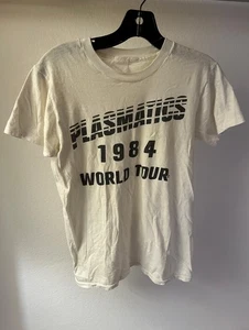 Vintage THE PLASMATICS t-shirt 1984 World Tour Men's XS music band RARE! - Picture 1 of 16