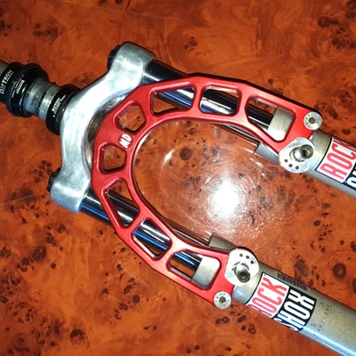 Rockshox MAG 21 Federgabel rot elox Brakebooster MD Dengler kult retro classic - Bild 1 von 4