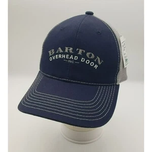 Bretmor Snapback Baseball Cap, Barton Overhead Door, Navy & Grey Mesh OS Adj. - Picture 1 of 7
