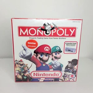 Nintendo Monopoly Collector's Edition Super Mario Donkey Kong Link 2008 Sealed - Picture 1 of 9