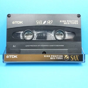 🍒 1x TDK SA-X 90 * IEC II Tipo 2 * Cinta Cassette Casete кассета * 1996 - Imagen 1 de 4