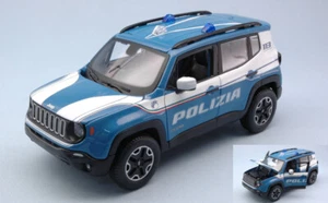 Jeep Renegade Polizia 1:24 Model MAISTO - Foto 1 di 1