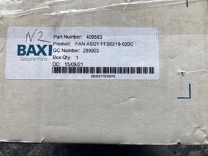 Potterton Fan Assembly Sifan 409583 (WXM) - Picture 1 of 3