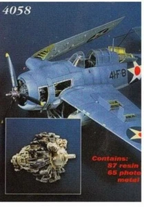 Aires 1/48 F4F4 Detail Set For TAM AHM4058 - Picture 1 of 1
