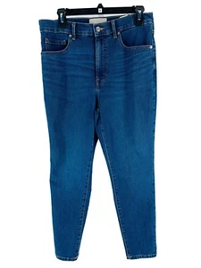 Everlane Women's Medium Wash Ankle Skinny Jeans Size 30 Inseam 27 - Picture 1 of 4