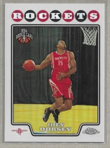 2008-09 TOPPS CHROME "ROOKIE REFRACTOR" JOEY DORSEY #207 NM-MT+ ROCKETS - Picture 1 of 2