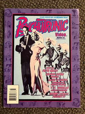 VINTAGE PSYCHOTRONIC VIDEO MAGAZINE NUMBER 32 PETE BEST BEATLES MARKY RAMONE FN - Image 1 of 3