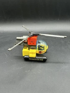 BELL 47 HELICOPTER PLASTIC VINTAGE WIND UP Everlast Toys Working! - Picture 1 of 8