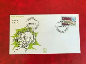 TAAF FSAT FRENCH ANTARCTIC 1970 FDC UPU HQ 01 - Picture 1 of 1