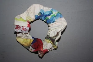 Feines Haargummi, Haarband, Zopfgummi v. Toff Toggs - Bunt, Blumenmuster - Bild 1 von 1