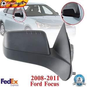 Espejo retrovisor eléctrico lado derecho pintable/texturizado para Ford Focus 2008-2011 sin calefacción - Imagen 1 de 6