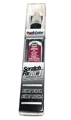 Duplicolor All-in-1 Auto Touch Up Paint Scratch Fix AG2 NS 568 Nissan Aztec Red - Image 1 of 2