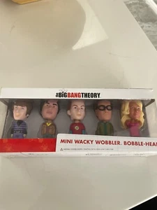 Figuras OG Funko 2012 The Big Bang Theory Wobbler Bobble Heads 5 piezas en caja - Imagen 1 de 2