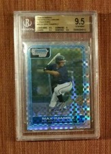 MINT+ GRADED BASEBALL CARDS AUTO MEM SER STERLING DRAFT CHROME - PICK FROM LIST
