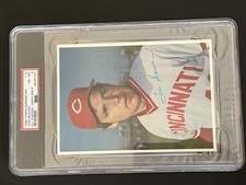 PSA 5 TOM SEAVER HOF 1980 TOPPS SUPERSTAR 5x7 PHOTO RARE GRAY BACK