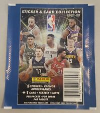 Panini- NBA 2021-2022, (5)Stickers + (1)Card pack. Brand new, free shipping.