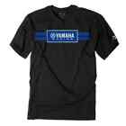 Factory Effex Yamaha Racing Stripe Mens Short Sleeve Premium T-Shirts
