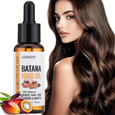 Suero de aceite de batana 50 ml para el crecimiento del cabello, esencia de aceite de batana, reparación del cabello dañado Foto 1 de 4