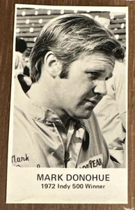 1970s USAC Champ Car Driver Small Press Photo, Mark Donohue - Picture 1 of 2