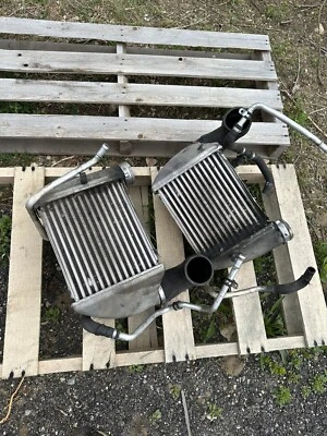 Audi RS6 2003 intercoolers de montaje lateral/enfriadores de transmisión C5 4,2 BCY par L+R Foto 1 de 4