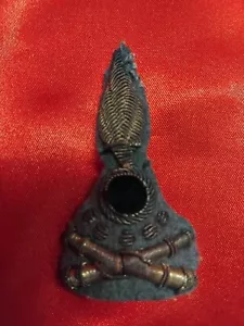 fregio grigio verde da bustina 34 regio esercito artiglieria pesante - Foto 1 di 2