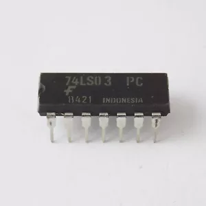 1x74LS03PC Fairchild IC Chip DIP-14 - Picture 1 of 3