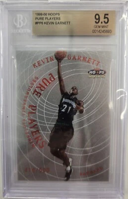 1999-00 Hoops pure players kevin garnett #pp6 /500 BGS 9.5 - Image 1 of 2