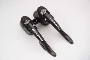 Campagnolo Record Carbon 9-speed Ergopower 1999 2000 GC 2/3x9 - Bild 1 von 9