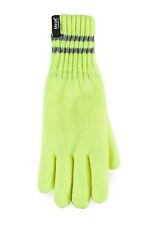 Heat Holders - Mens Thick Thermal Insulated Reflective Hi Vis Winter Work Gloves
