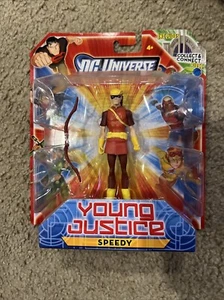 2011 Young Justice SPEEDY Action Figure Mattel DC Universe MOC MIP Series 1 - Picture 1 of 2